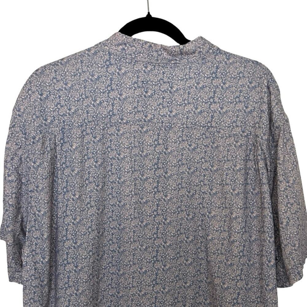 Rails Men’s Carson Floral Print Linen Blend Butto… - image 4